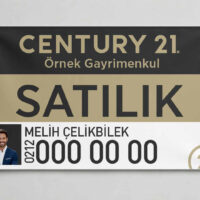 Century21 Emlakçılara Özel Branda (Kampanyalı)