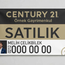 Century21 Emlakçılara Özel Branda (Kampanyalı)