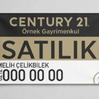 Century 21 Emlakçılara Özel Branda