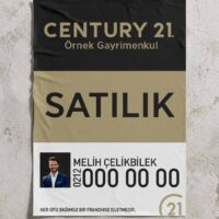 Century 21 Emlakçılara Özel Kağıt Afiş