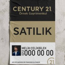 Century 21 Emlakçılara Özel Kağıt Afiş