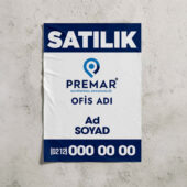 Premar Emlakçılara Özel Kağıt Afiş