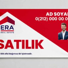 Era Emlakçılara Özel Branda (Kampanyalı)