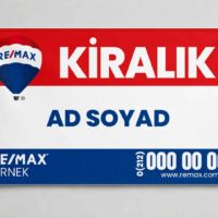 RE/MAX Emlakçılara Özel Branda (Kampanyalı)