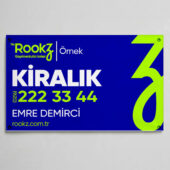 Rookz Emlakçılara Özel Branda (Kampanyalı)