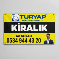 Turyap Emlakçılara Özel Branda (Kampanyalı)