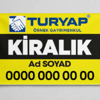 Turyap Emlakçılara Özel Branda