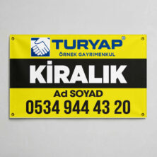 Turyap Emlakçılara Özel Branda